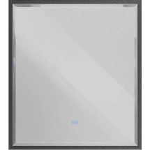 Зеркало интерьерное Cezares Interni CZR-SPC-INT-800-900-LED-TCH-WARM-TIT 80 см, с LED подсветкой и сенсорным выключателем, титан &mdash; 