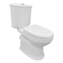 Унитаз напольный AZARIO BENTY 660х400х770 в комплекте с сиденьем дюропласт микролифт (AZ-237) — 