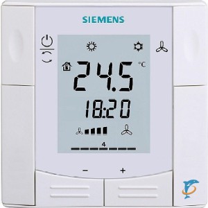 Контроллер Siemens RDF 600Т, 230В (врезной - кругл. коробка, расписание, упр.с пульта)  (RDF600Т)
