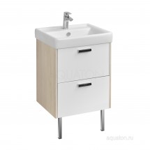 Тумба под раковину Aquaton Йорк 55 белый, ясень фабрик 1A170501YOAV0 — 
