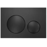 Кнопка смыва AZARIO NEW двойная, пластик, черный матовый (AZ-017.04) &mdash; 