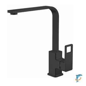 Смеситель для кухни HAIBA HB70615-7 латунь, черный  (HB70615-7)