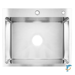 Кухонная мойка AZARIO SABRINA 600х500х200 нержавеющая сталь, цвет Серебро (AZS6050S)  (AZS6050S)