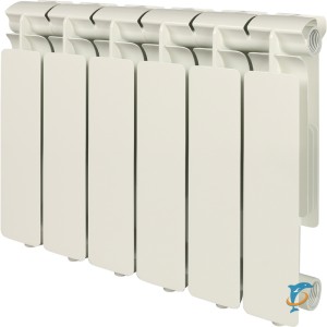 Stout Bravo 350 6 секций радиатор алюминиевый боковое подключение (SRA-0110-035006)