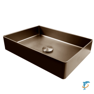 Раковина AltroBagno Astro 001020 BrAn из нержавеющей стали  (001020 BrAn)