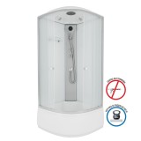 Душевая кабина Niagara Eco E80/40/MT (80х80х215) высокий поддон(40см), стекло матовое &mdash; 
