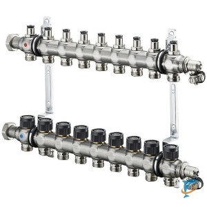 Коллектор Oventrop Multidis SF на 9 контуров   (1404559)