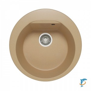 Мойка кухонная Polygran ATOL-520 Бежевый  (627468)