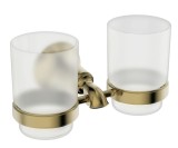 Держатель стаканов двойной KAISER Bronze KH-4015 бронзовый — 