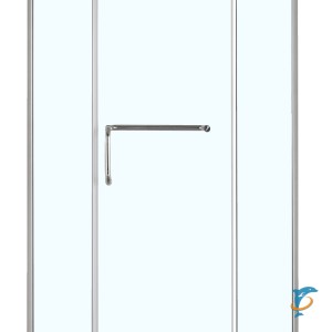 Душевое ограждение Loranto CS-816S B 100х100х200, с низким поддоном 13 см  (CS-816S B)