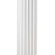 Вертикальный стальной 3-трубчатый радиатор Arbonia 3180/06 N69 твв, нижняя подводка, встроенный вентиль  (3180/06 N69 твв)