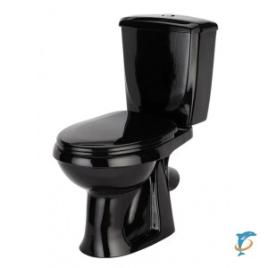 Унитаз-компакт Оскольская керамика ЭЛИССА Optima черный  (ЭЛИССА Optima черный)