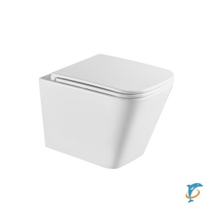 Унитаз Lemark FLOREX подвесной безободковый, сиденье микролифт, смыв вихревой Тонадо 3.0, бел. глянец (9614001)