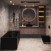 Акриловая ванна CORPA NERA Francesca 180х80 прямоугольная, универсальная, черный