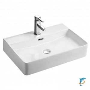 Раковина накладная Azario 600х420х120 белая AZ-2173 (AZ-2173)