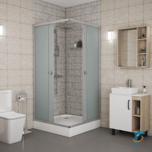 Душевой уголок Niagara NG-009-14Q, 90х90х195 см  (NG-009-14Q)