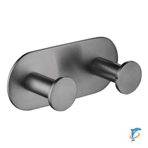 Вешалка-2 крючка Timo Saona 13014/18 черное золото (13014/18)