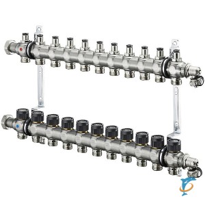 Коллектор Oventrop Multidis SF на 10 контуров  (1404560)