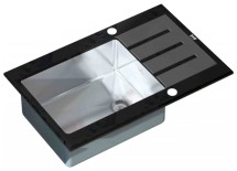 Кухонная мойка Zorg INOX GL-7851 BLACK —     врезная;
    квадратная;
    одночашевая мойка;
    из нержавеющей стали;
    оснащена крылом;
    оборачиваемая мойка;
    размеры (ШхГ) 78х51 см;
