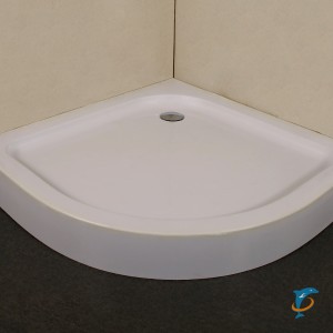 Душевой поддон GROSSMAN 90*90*15 полукруг для GR-0090, 2090, 4090, 5090, 7090  (GR-119009020)