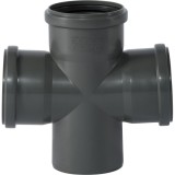 Крестовина канализационная ф 90/90/90/90 х 87* одноплоскостная &quot;Ostendorf&quot;  — 