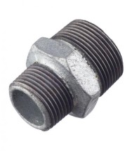 Чугунный ниппель переходной оцинкованный EE 11/4-3/4 — 