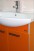 Мебель для ванной Misty Джулия 105 с зеркало-шкафом подвесная оранжевая