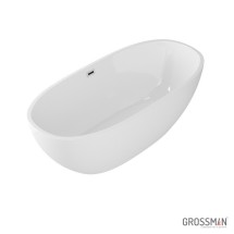 Акриловая ванна отдельно стоящая GROSSMAN Fly (170x80x55) — 
