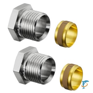 Присоединительный набор Oventrop Ofix CEP для обходного участка (1016853)