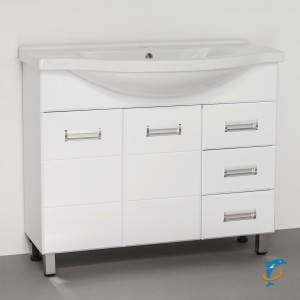 Мебель для ванной Style Line Ирис 100  (ЛС-00000178 + 1WH110255 + ЛС-00000175)