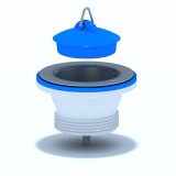 Выпуск АНИ Пласт M105 1 1/2 с нержавеющей сеткой — 