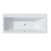 Акриловая ванна CORPA NERA Bellini 170х75 прямоугольная, универсальная, белый