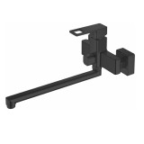 Смеситель для ванны HAIBA HB22615-7 длинный излив, латунь, черный &mdash; 