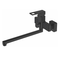 Смеситель для ванны HAIBA HB22615-7 длинный излив, латунь, черный — 