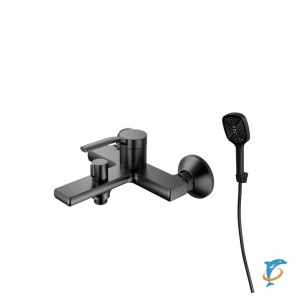 Смеситель для ванны ZOLLEN RADEN RA61616141 графит  (RA61616141)