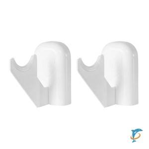 Комплект настенных регулируемых кронштейнов Royal Thermo Design 100, белые (RTD100W)