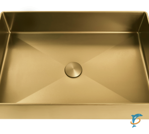 Раковина AltroBagno Solido 001021 OrSp из нержавеющей стали  (001021 OrSp)