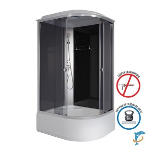 Душевая кабина Niagara Eco E120/80/40L/TN (120х80х215) высокий поддон(40см) стекло тонированное (E120/80/40L/TN)