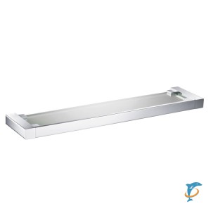 Полка в ванную стеклянная Timo Selene 10072/00 хром  (10072/00)