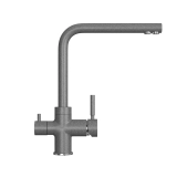 Смеситель кухонный GreenStone GS-005-309 тёмно-серый — 