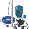 Комплект для поддержания постоянного давления с насосом Grundfos SQE 2-55