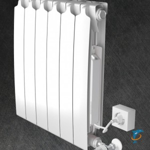 Биметаллический радиатор SIRA RS Twin 500 10 секций  (RS Twin 500-10)