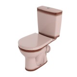 Унитаз-компакт &quot;ОРИОН&quot; декор бежевый — 