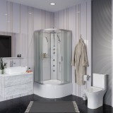 Душевая кабина Niagara NG-2309-14BKTG (1000х1000х2100-2400) — 