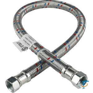 Stout Гибкая подводка для воды  ВР 3/4 х ВР 3/4,  длина 1000 мм  (SHF-0310-182020)