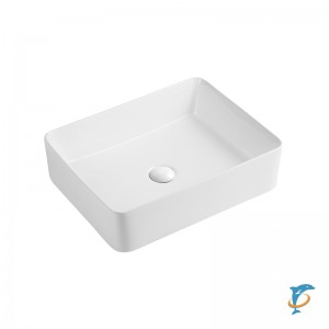 Раковина накладная Azario 520х410х130 белая AZ-2074B  (AZ-2074B)