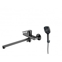 Смеситель для ванны ZOLLEN RADEN RA62616141 графит — 