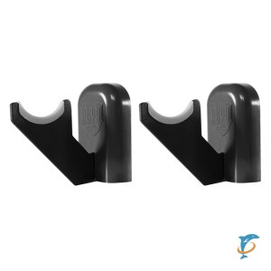 Комплект настенных регулируемых кронштейнов Royal Thermo Design 100, чёрные  (RTD100B)