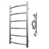 Полотенцесушитель электрический Point Афина PN04148E П6 400x800 левый/правый, хром &mdash; 