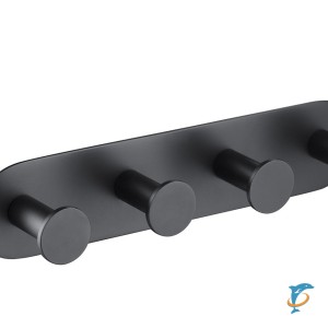 Вешалка-4 крючка Timo Saona 13015/03 черный (13015/03)